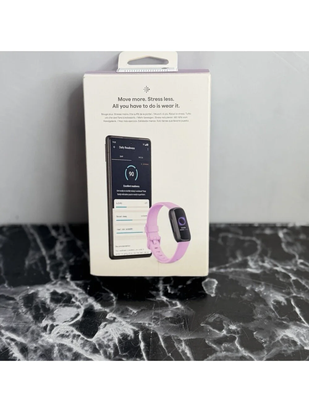 Fitbit Inspire 3 Heart Rate Monitor Health & Fitness Tracker | Lilac Bliss